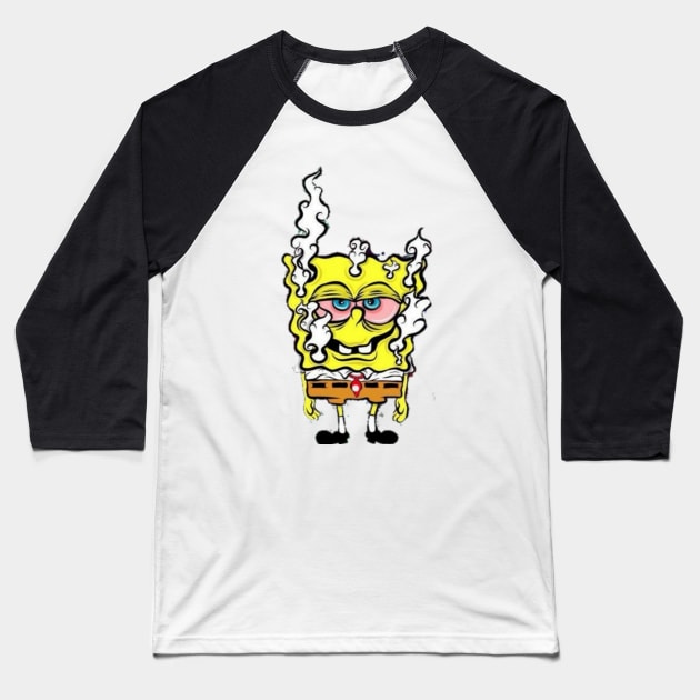 Bob Sponge is stone ! Baseball T-Shirt by Ulr97